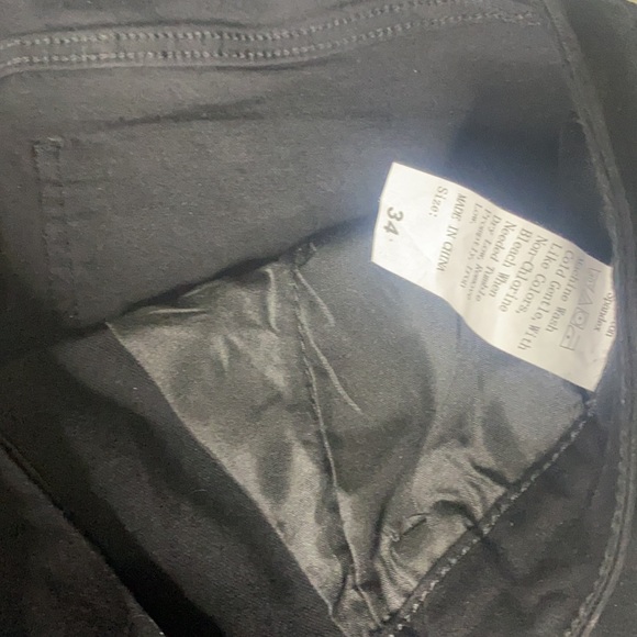 Black ripped stylish jeans - Picture 4 of 5